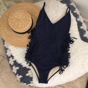 Amuse society fringe one piece